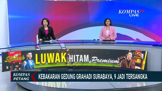 Polda Jatim Tetapkan 9 Tersangka Pembakaran Gedung Grahadi, 8 Masih di Bawah Umur | KOMPAS PETANG