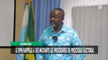 [#Reportage] Élections 2025 : le RPM rappelle à ses militants les procédures du processus électoral