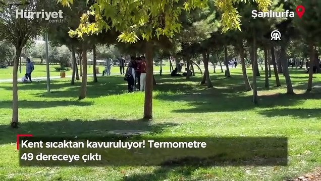 Kent sıcaktan kavuruluyor! Termometre 49 dereceye çıktı