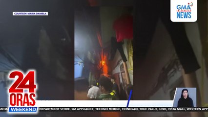 4-anyos na bata nasawi, ina sugatan sa sunog sa 2 bahay | 24 Oras Weekend