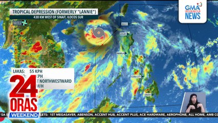 Bagong Lannie, patuloy na mino-monitor ng PAGASA sa labas ng PAR | 24 Oras Weekend