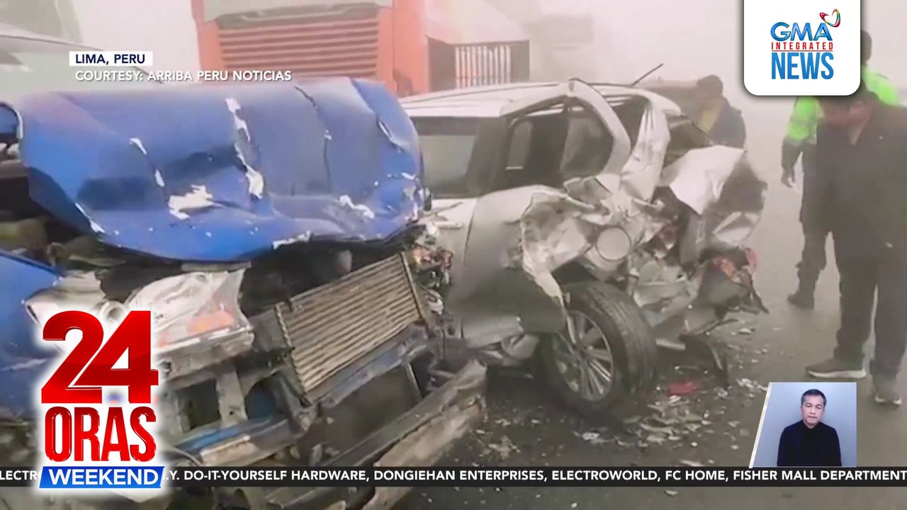 Karambola sa Peru | Sri Lanka bus nahulog sa bangin | Makapal na putik sa Mexico | Baha sa Pakistan | 24 Oras Weekend