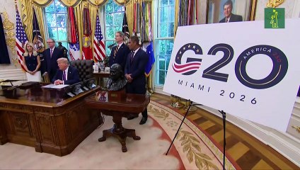 Trump acogerá cumbre del G20 de 2026 en uno de sus resorts en Miami