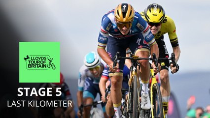 Lloyds Tour of Britain 2025 - Remco Evenepoel remporte la 5e étape au sommet de The Thumble, Romain Grégoire résiste !