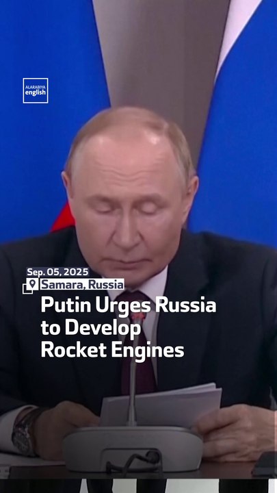 Putin Urges Russia To Develop Rocket Engines