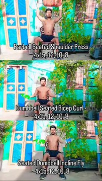 UPPER BODY WORKOUT . . . . . . #UpperBodyWorkout, #FitnessMotivation, #GymLife, #FitnessJourney, #FitFam. #ChestDay, #Biceps, #Triceps, #Shoulders, #BackWorkout, #PushDay, #PullDay #StrengthTraining, #MuscleBuilding, #WorkoutRoutine, #TrainHard, #NoPainN