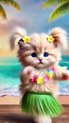 Funny | entertaining | cute cat | dance | do not laugh