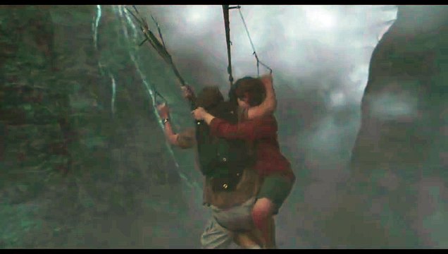 Jurassic Park 3 - paraglider ripped