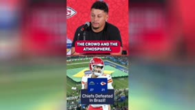 Mahomes' unforgettable night in Brazil