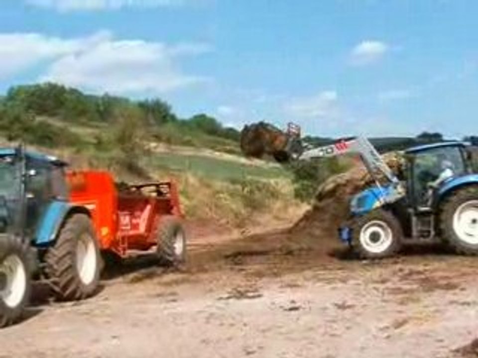 Chargement de fumier 1