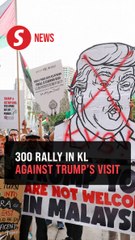 Protest in KL demands govt cancel Trump visit in October