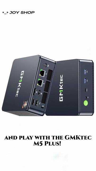 GMKtec M5 Plus: The Ultimate Mini PC for Gaming & Work #MiniPC #GamingSetup #WorkFromHome #TechGadgets #DeskSetup #GMKtec #Ryzen #MustHave #AmazonFinds