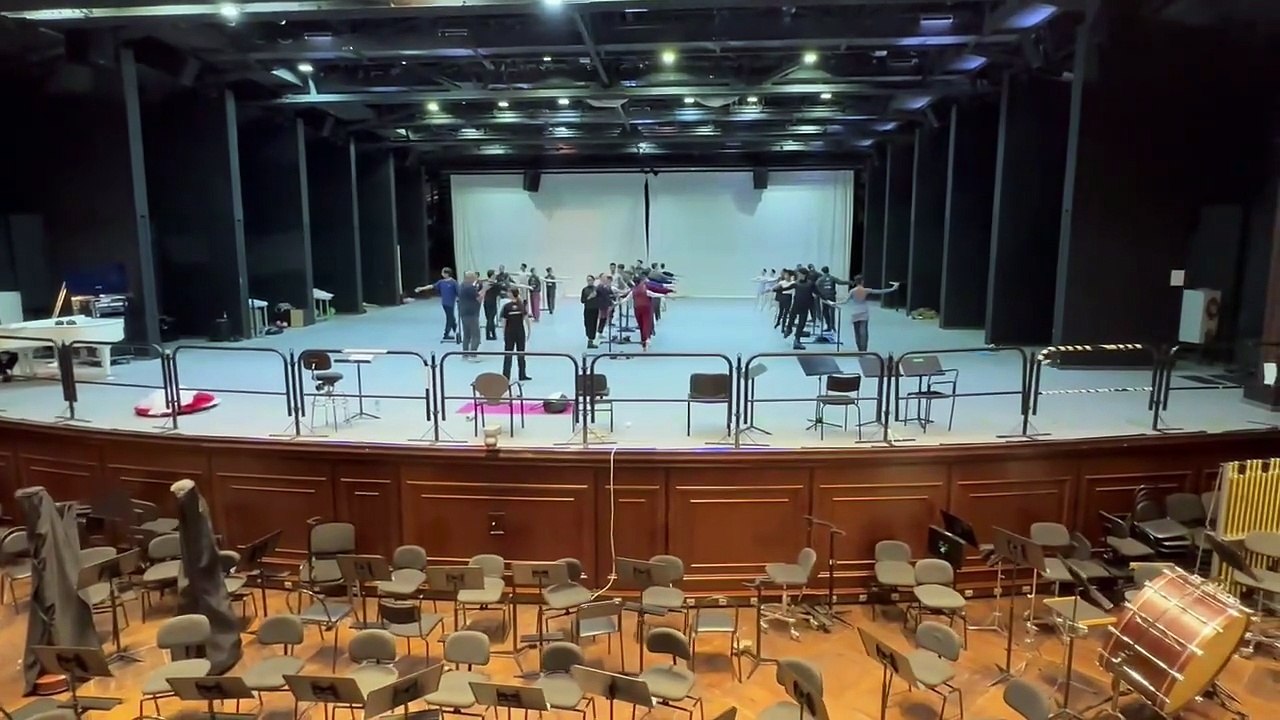 Ensaio concerto de gala do Bolshoi