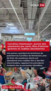 🚨🛒 FLASH INFO | Carrefour Montesson paralysé : une panne carte bancaire provoque d’énormes files d’attente 😱💳 Des caddies abandonnés partout dans le magasin près de Paris… 🎥 Luc Auffret