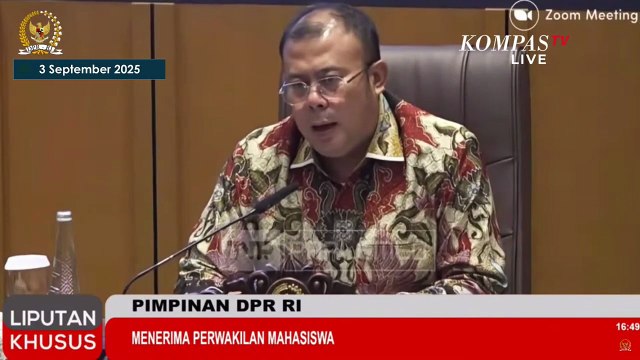[FULL] Jawab Dasco dan Pimpinan DPR RI soal Tuntutan Mahasiswa, Tunjangan hingga RUU Perampasan Aset