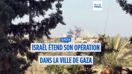 Un nouvel immeuble détruit dans la ville de Gaza, l'armée israélienne appelle à évacuer