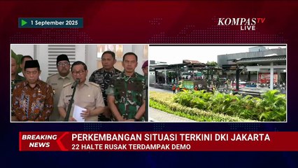 [FULL] Gubernur Pramono Anung soal Situasi Terkini Jakarta Pasca Demo: Ada 716 Orang Korban