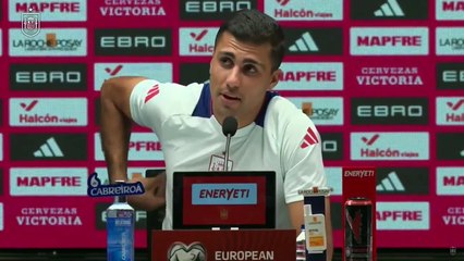 Rodri, sobre el próximo Balón de Oro