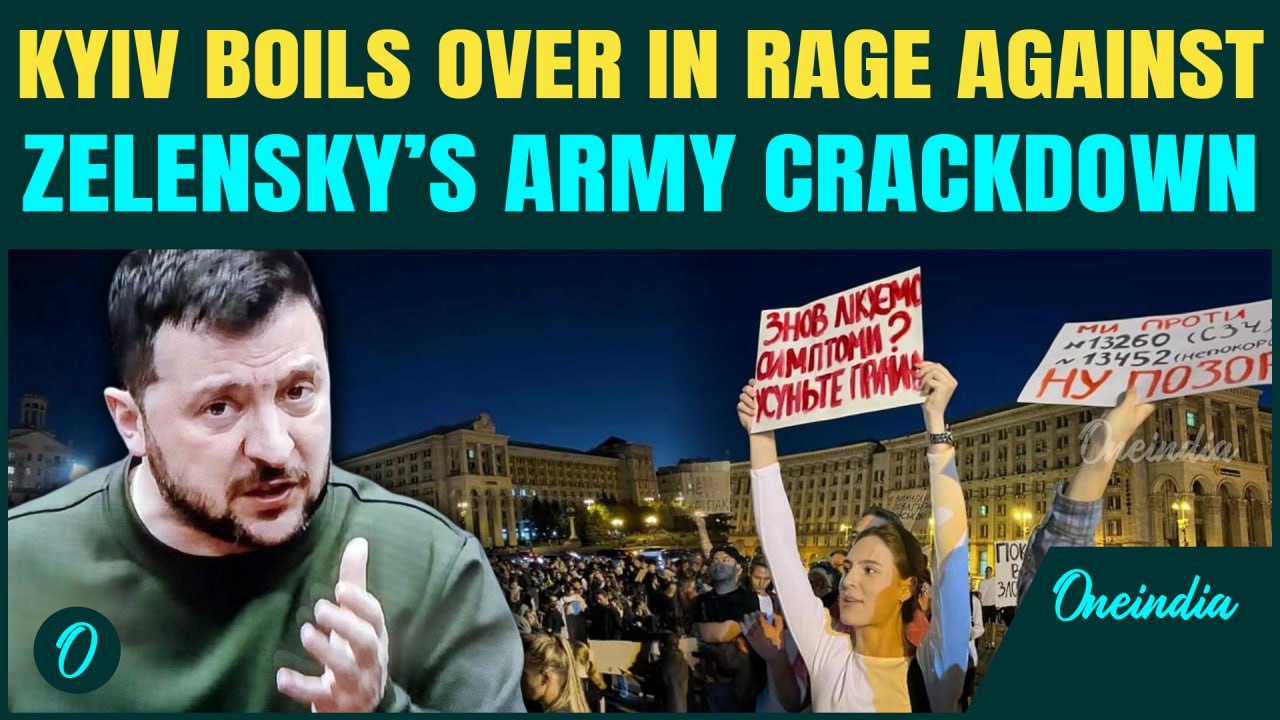 Military Revolt Brewing in Ukraine? Anti-Zelensky Protests Shake Kyiv Over Harsh Military Crackdown