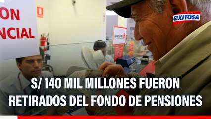 Fondos de pensiones en alerta: S/ 140 mil millones fueron retirados, señala Kluger