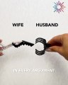 Wife vs husband, who wins in every argument