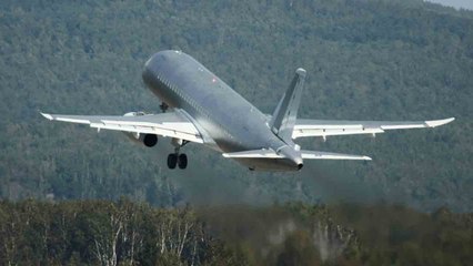 Ensimmäinen täysin venäläinen Superjet-100 nousee ensilennolle PD-8-moottoreilla