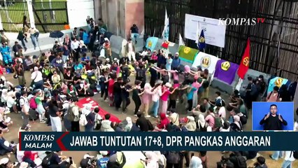 [FULL] Ketua BEM Kema Unpad Tak Puas dengan Jawaban DPR Terkait Tuntutan 17 8 | KOMPAS MALAM