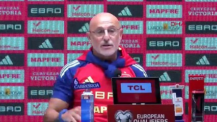 Luis de la Fuente: Yarın burada çok büyük bir maç oynanacak