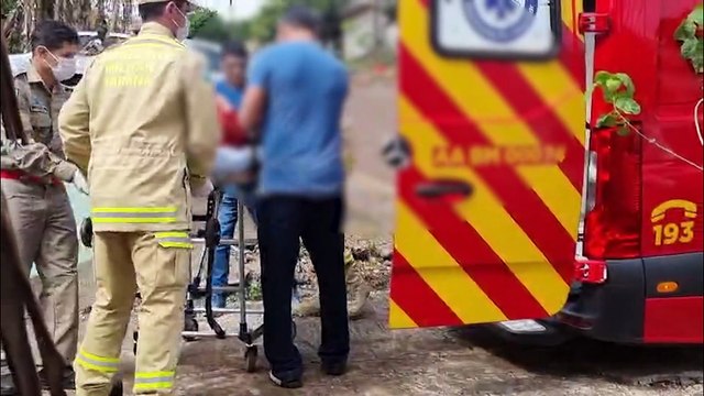 Idosa de 83 anos é socorrida após passar mal e cair em residência no Bairro Morumbi