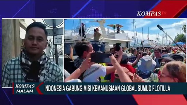 Global Sumud Flotilla 2025: Relawan Indonesia Tiba di Tunisia, Siap Bergerak ke Gaza | KOMPAS MALAM