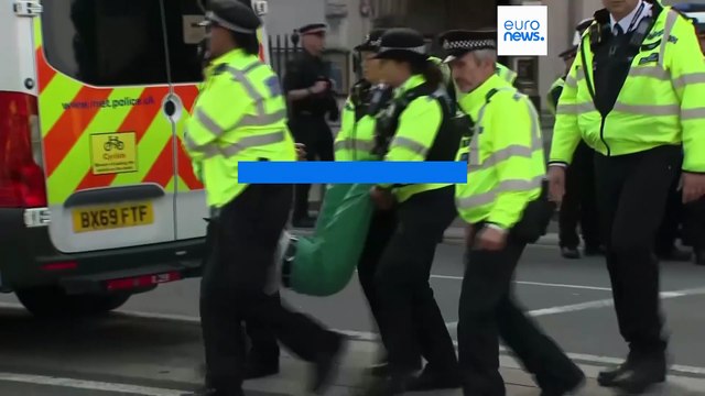 اعتراض به ممنوعیت یک گروه حامی فلسطینی‌ها؛ پلیس بریتانیا ده‌ها تظاهرکننده را بازداشت کرد