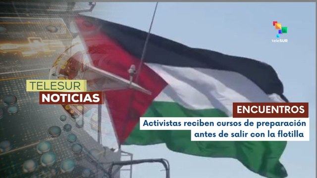 Flotilla global Sumud partió a Túnez con el objetivo de encontrarse con más activistas