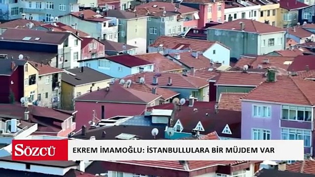 Ekrem İmamoğlu: İstanbullulara bir müjdem var