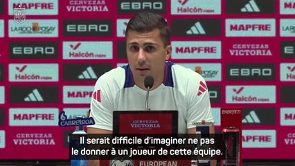 Ballon d'Or - Rodri : "Difficile d'imaginer ne pas le donner à un joueur du PSG"