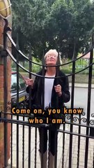 Security Guard Stands His Ground Against Karen Without a Key