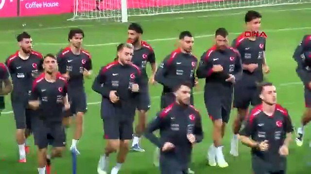 A Milli Futbol Takımı, İspanya maçına hazır