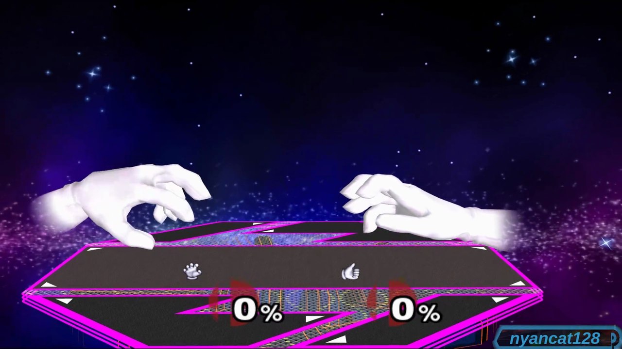 Super Smash Bros. Melee: Master Hand & Crazy Hand's Unused Team Attack