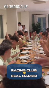 El vídeo viral de la cantera del Racing y la cantera del Real Madrid