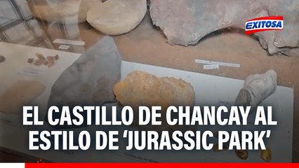 ¡Cómo en 'Jurassic Park'! El Castillo de Chancay presenta su propia colección de dinosaurios
