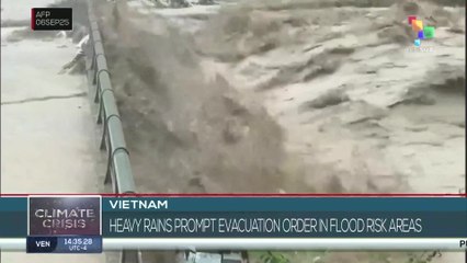 Vietnam | Heavy rains prompt evacuation order in flood risk areas