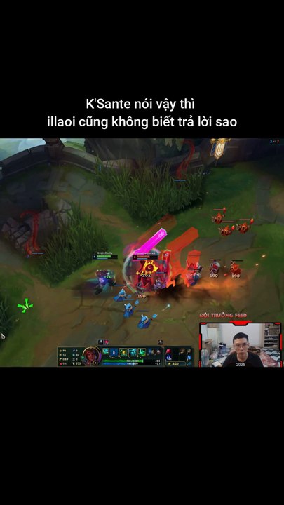 K'Sante nói vậy thì illaoi cũng không biết trả lời sao #ksante #illaoi #lienminhhuyenthoai #leagueoflegends #knightriseky