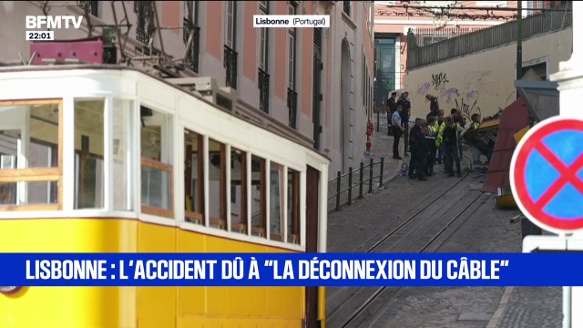 Funiculaire à Lisbonne: l'accident a été causé par la déconnexion du câble entre les deux cabines