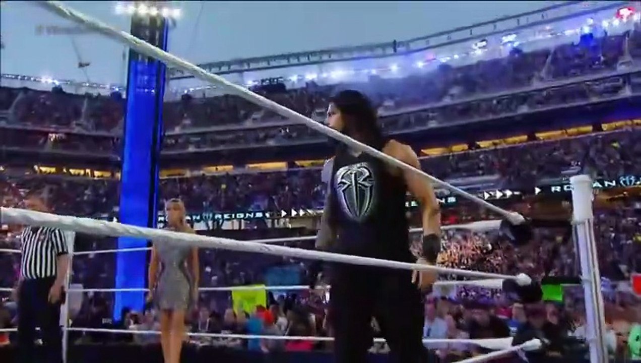 WWE WrestleMania 31 - Roman Reigns vs Brock Lesnar (WWE World Heavyweight Championship)