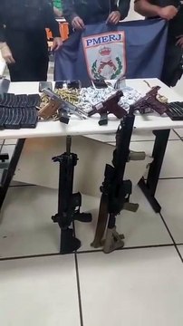 Quatro fuzis são localizados em menos de 24h durante cercos da PM; assista