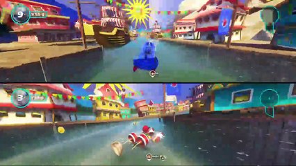 Sonic & All-Stars Racing Transformed online multiplayer - ps3