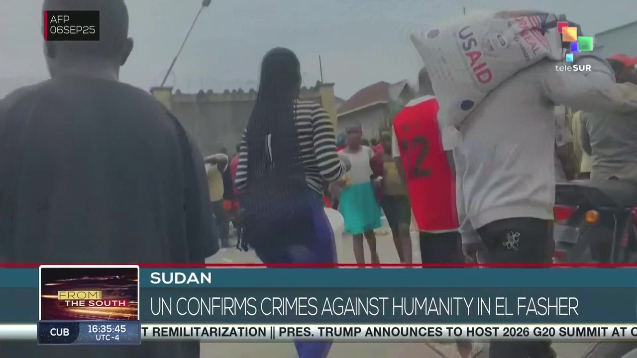 Sudan | UN confirms crimes against humanity in “El Fasher”