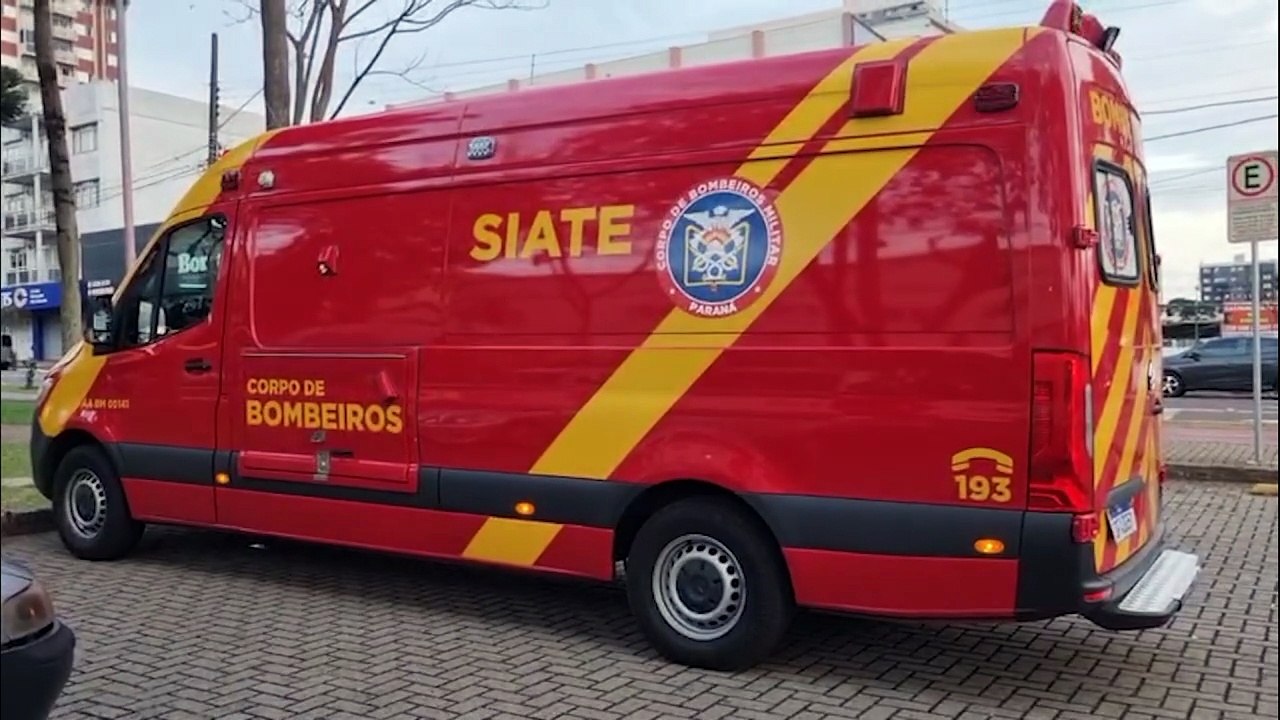 Jovem sofre lesão durante jogo de basquete em Cascavel