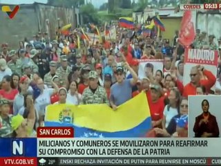 Cojedes | Comunidad El Molino se une al acto de patriotismo para proteger el territorio