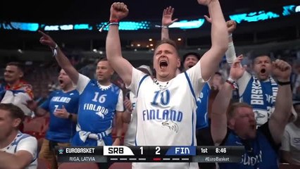 8es - La Finlande élimine la Serbie de Nikola Jokic