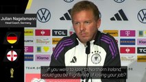 Nagelsmann 'not afraid' of being sacked as Germany boss